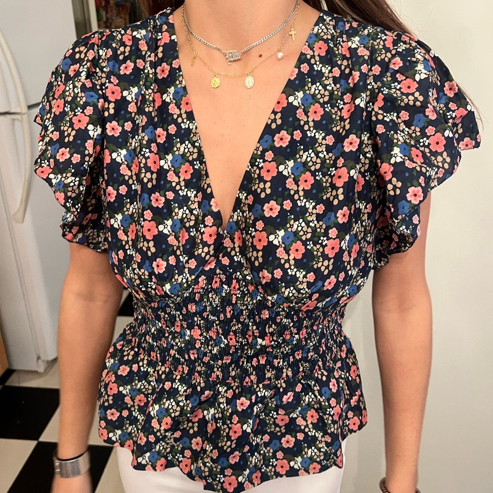 Trovata Floral Blouse